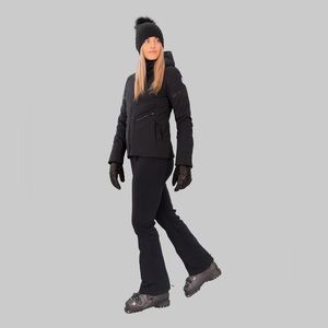 Obermeyer Women's Sleek Black Ski Jacket
